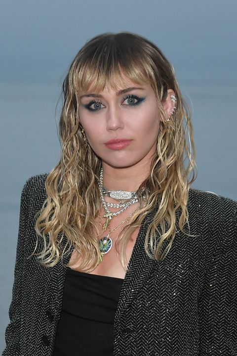 malibu, california   june 06 miley cyrus attends the saint laurent mens spring summer 20 show photo call on june 06, 2019 in malibu, california photo by neilson barnardgetty images