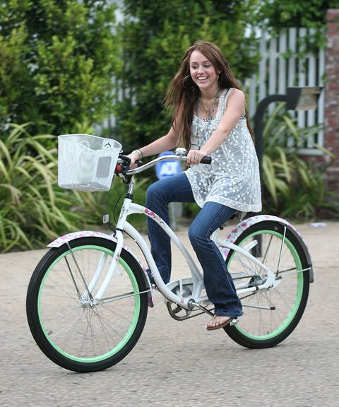 Miley Cyrus bike