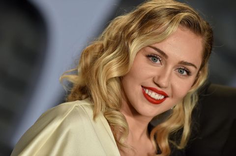 Miley Cyrus at the 2018 VF Oscar Party