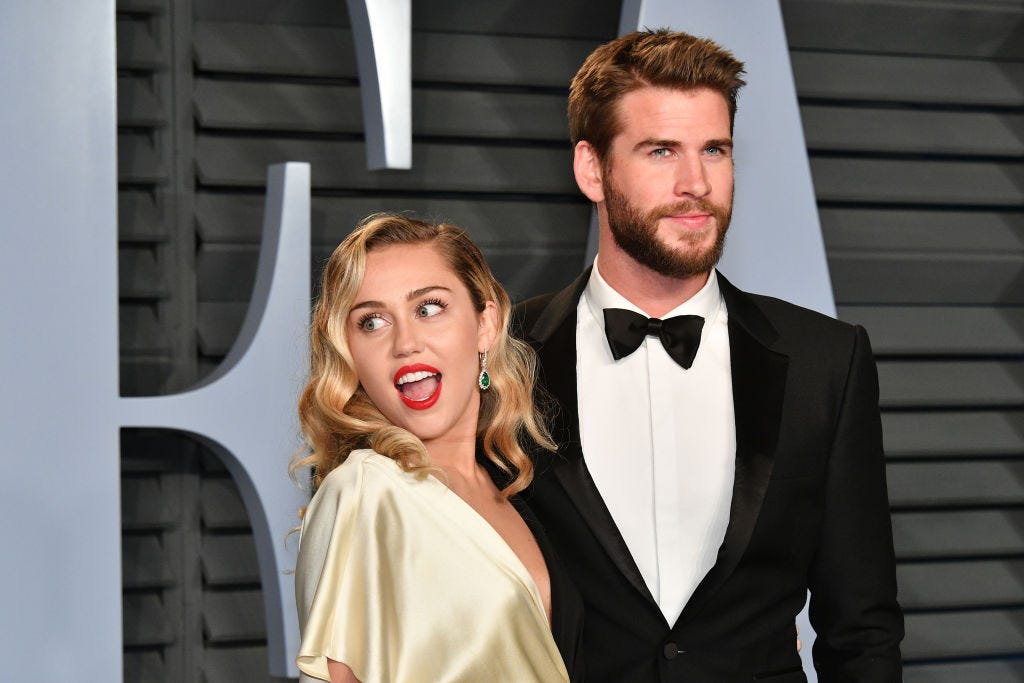 Miley Cyrus Dislikes Being Called Liam Hemsworth's "Wife"