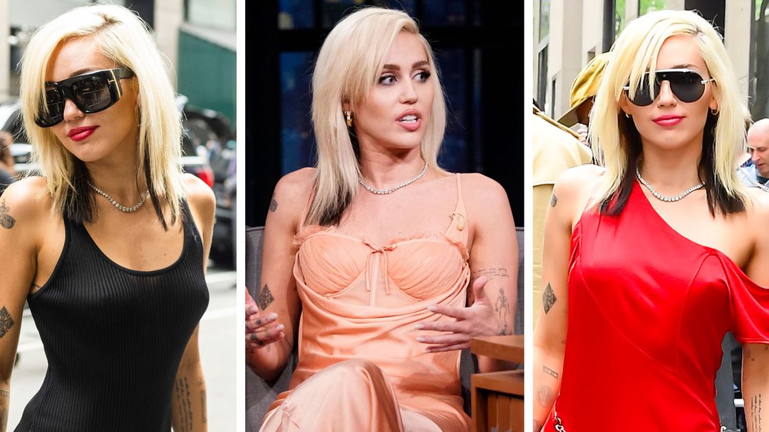 1120px x 630px - Miley Cyrus Wore Five Sexy Dresses in New York City