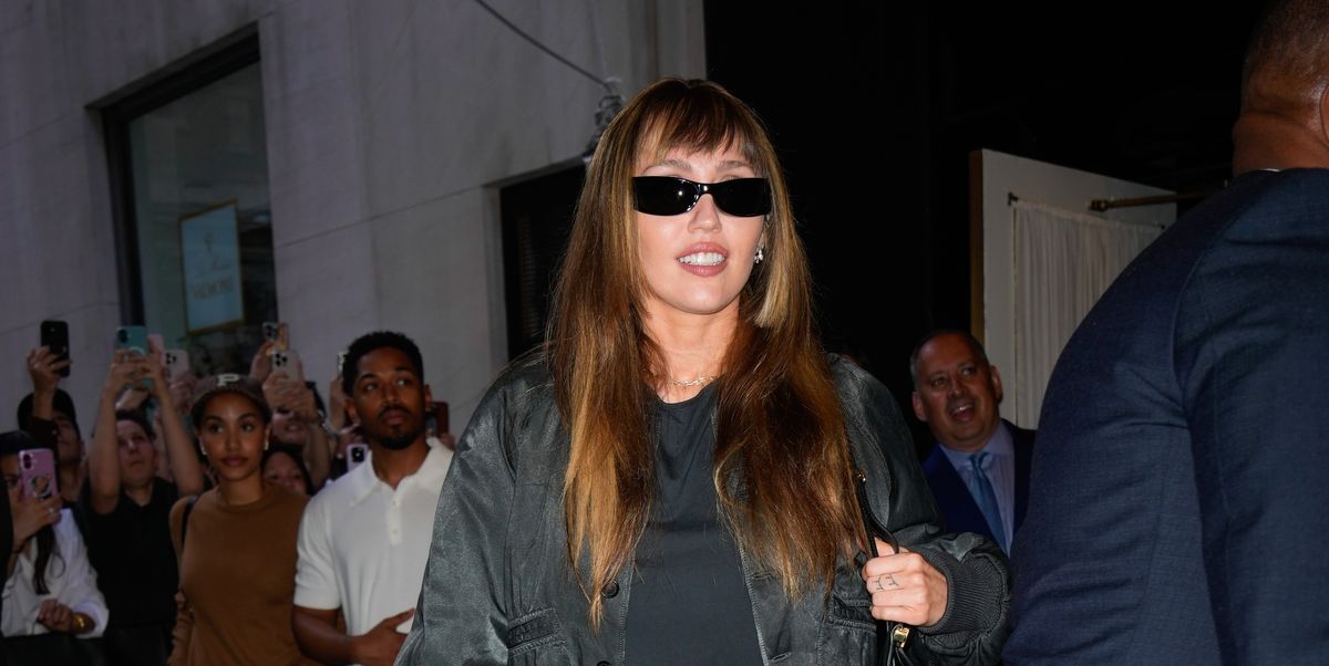 Miley Cyrus Casually Steps Out Wearing Two of the Coolest Fashion Collabs of the Year