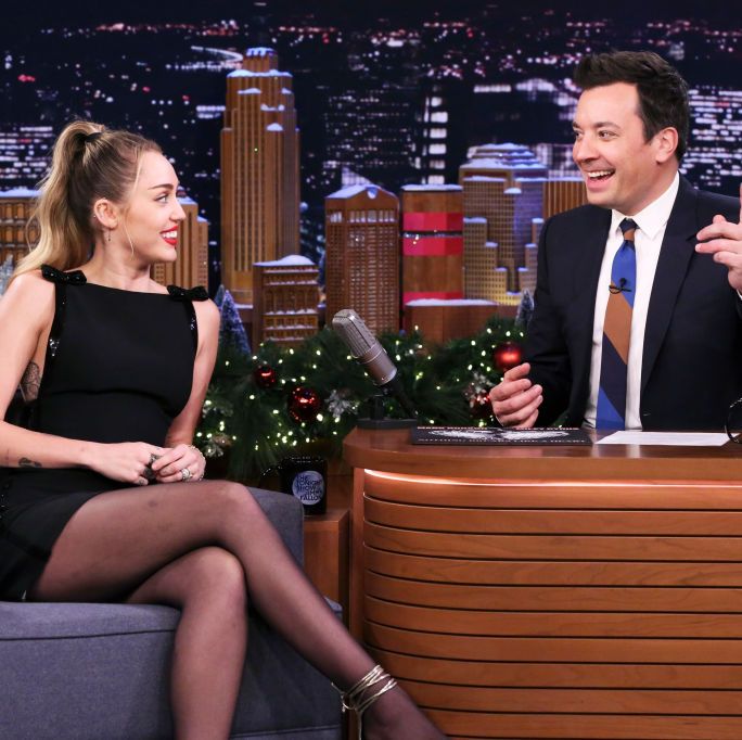 miley cyrus and jimmy fallon
