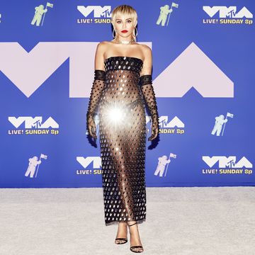 new york, new york   august 30 editorial use only miley cyrus attends the 2020 mtv video music awards, broadcast on sunday, august 30, 2020 in new york city photo by vijat mohindramtv vmas 2020vijat mohindramtv vmas 2020 via getty images