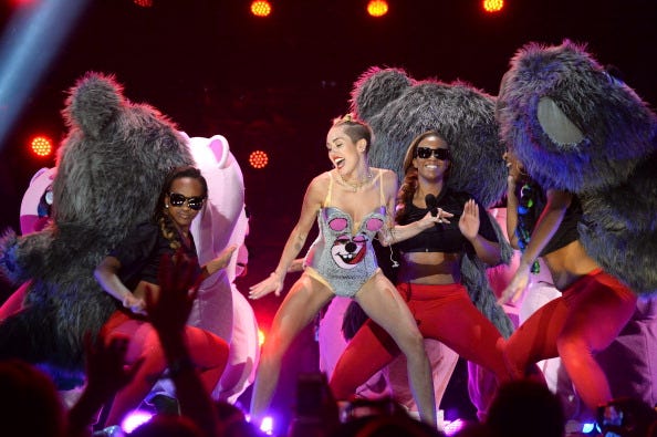 Miley Cyrus Looks Back on Her Infamous VMA's Teddy Bear Costume