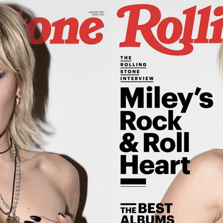 Miley Cyrus Poses for Revealing Rolling Stone Topless Photo Shoot