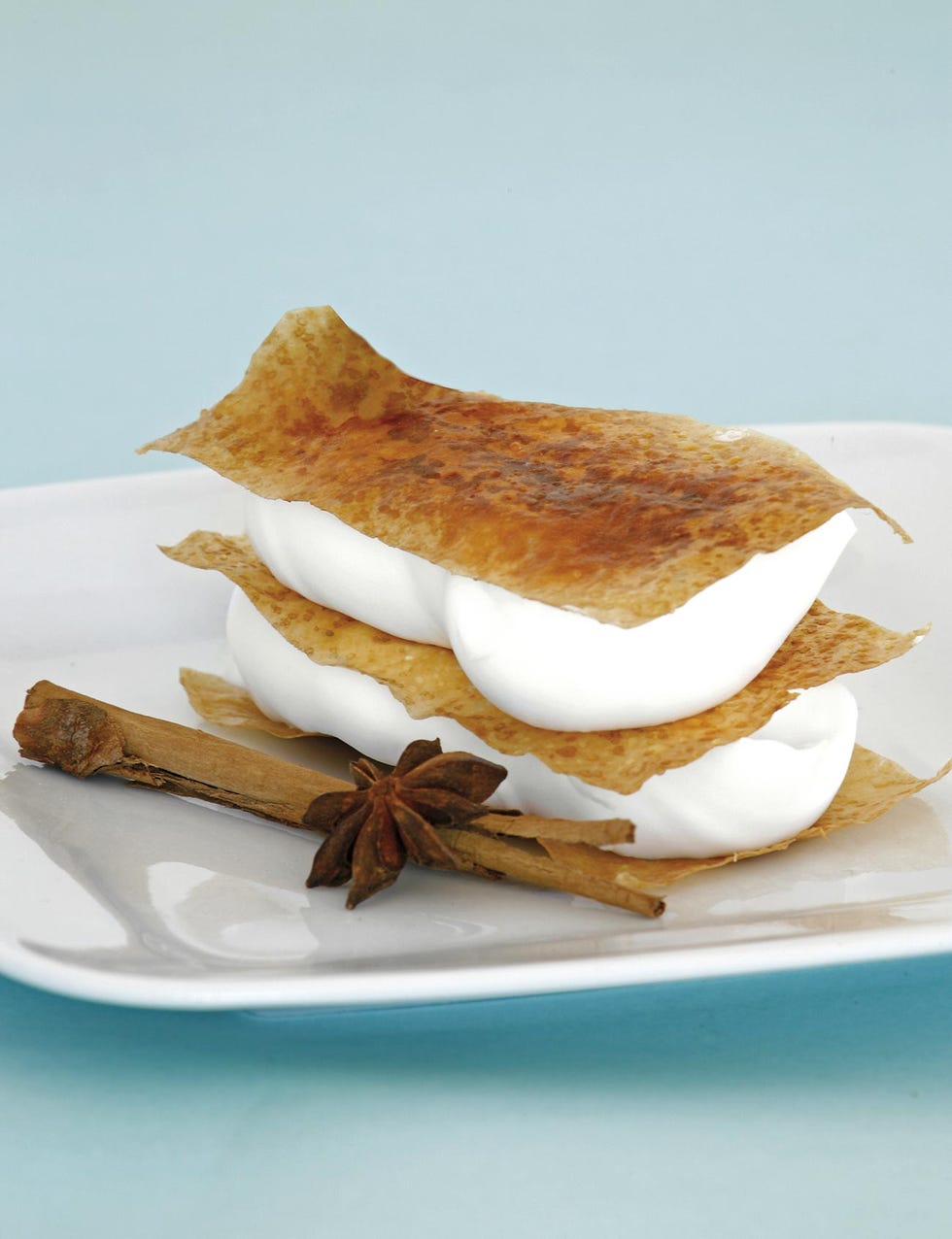 milhojas de mascarpone