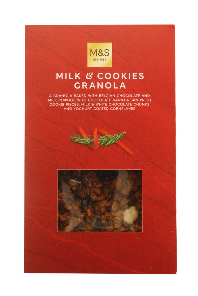 Milk and cookies granola