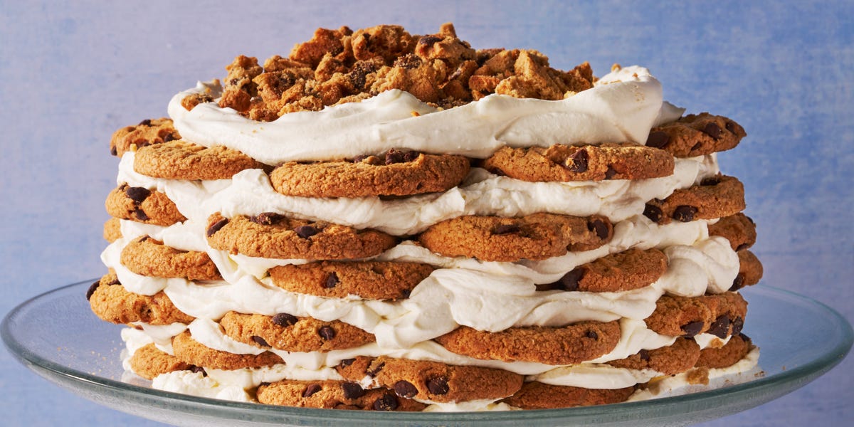 preview for This Icebox Cake Makes Classic Milk & Cookies Extra Summer-Worthy