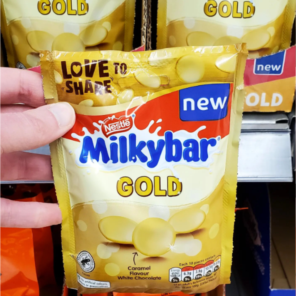 Milkybar Gold: Milkybar Launches Gold Chocolate Bar