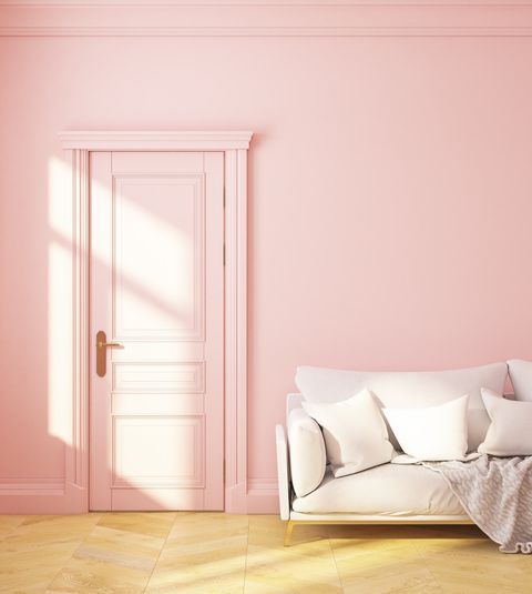 room, wall, floor, pink, furniture, product, interior design, property, wood flooring, laminate flooring,