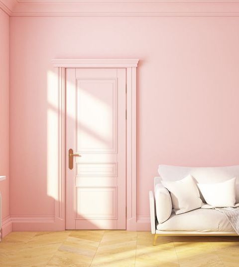 room, wall, floor, pink, furniture, product, interior design, property, wood flooring, laminate flooring,