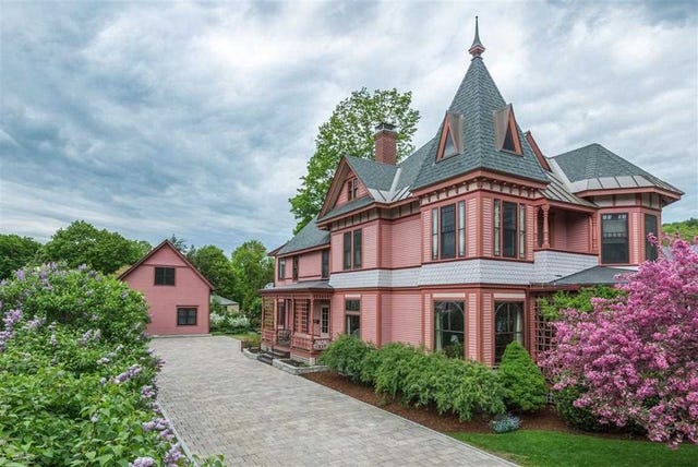 6 Millennial Pink Homes - Pink House