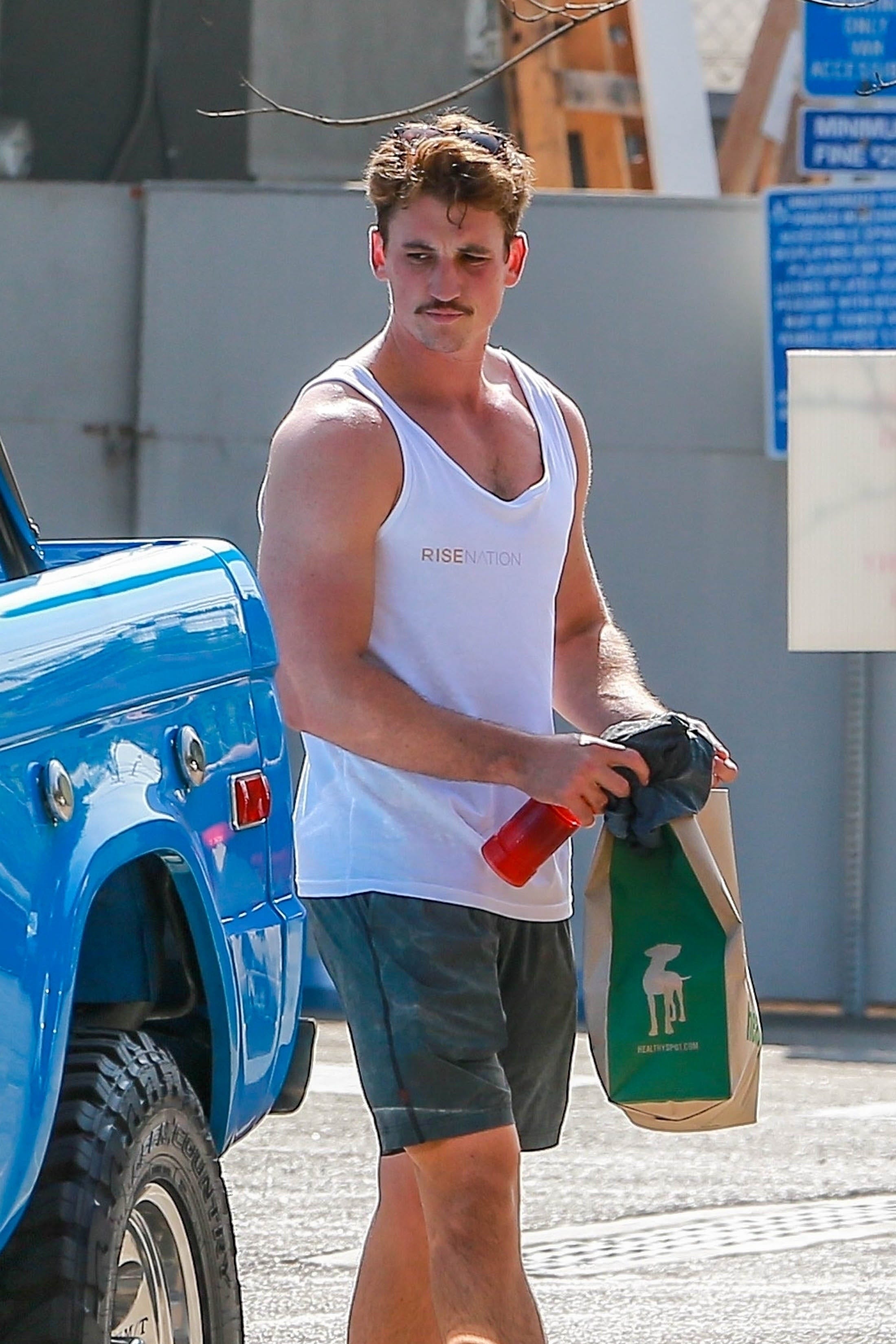 Miles Teller Gets Ripped For 'Top Gun 2' - Miles Teller Workout