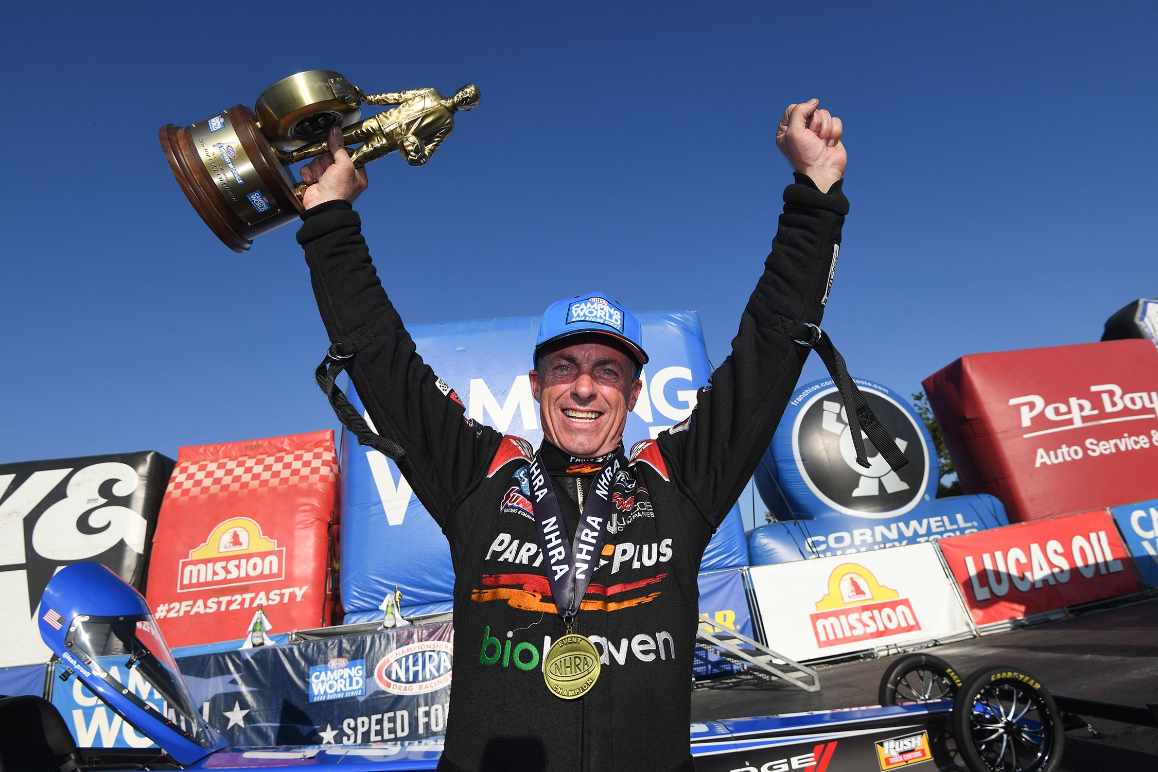 Kilgore, Texas, to honor its NHRA Top Fuel world champion, Steve