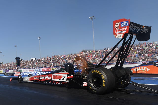 NHRA Midwest Nationals, Updated Points: Millican Throws Monkey Wrench ...