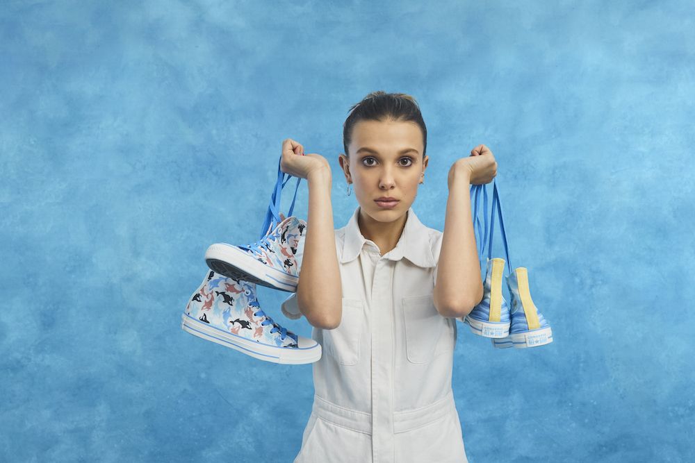 Millie Bobby Brown Announces New Converse Sneaker Collection