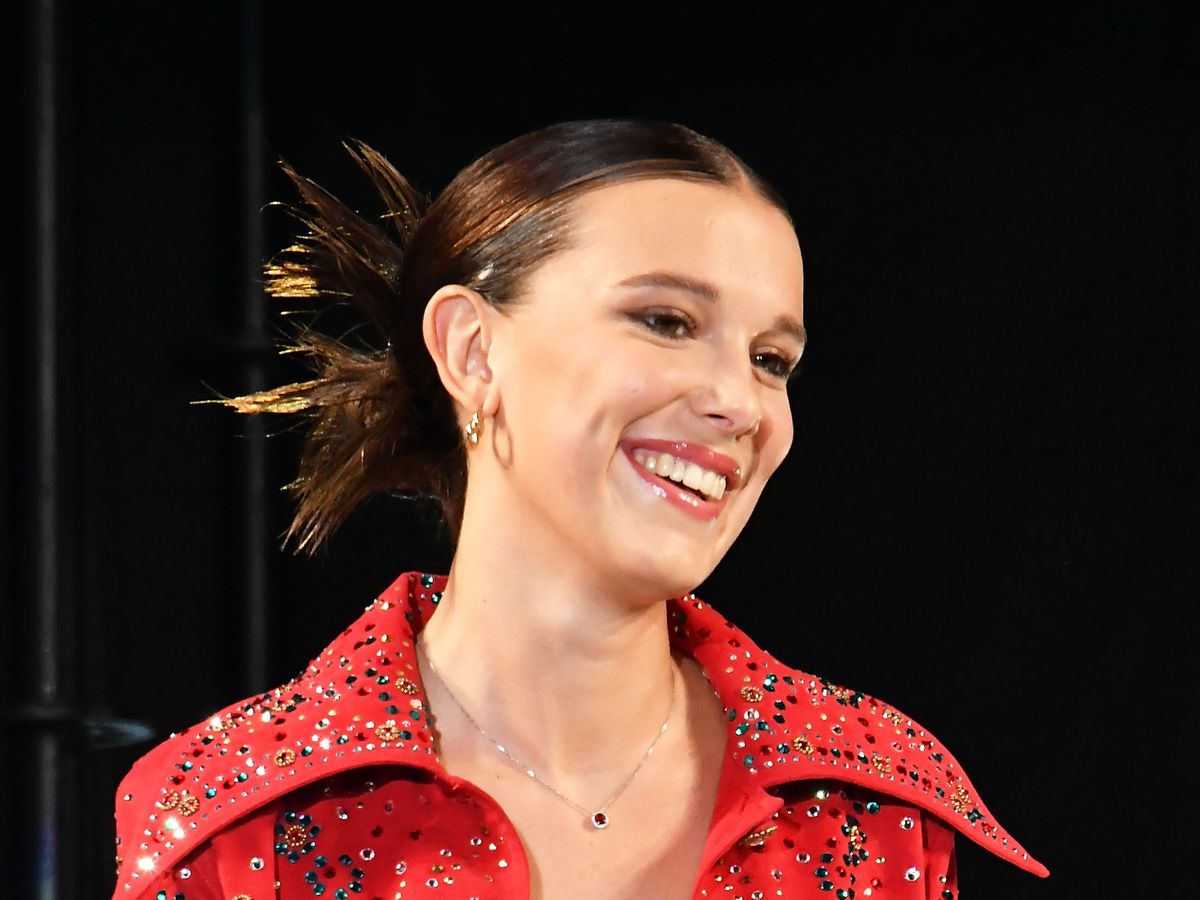 Millie Bobby Brown's shaggy textured bob is to die for