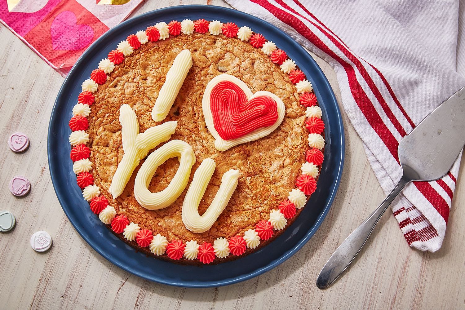 Giant Cookie Cake Covered in Cookies