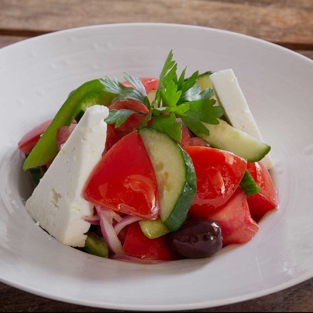 Dish, Food, Cuisine, Salad, Ingredient, Greek salad, Caprese salad, Mozzarella, Feta, Produce, 