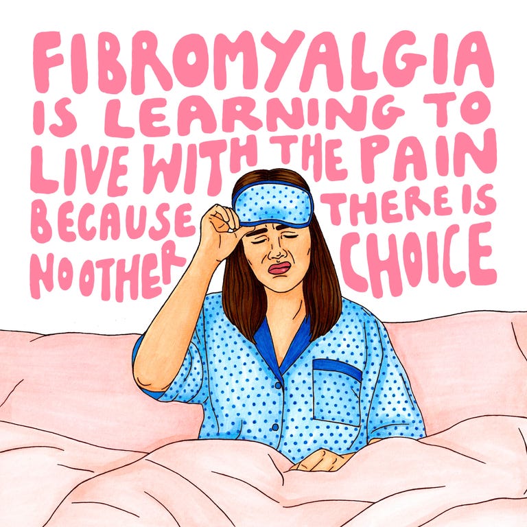 One woman's powerful illustrations of living with fibromyalgia