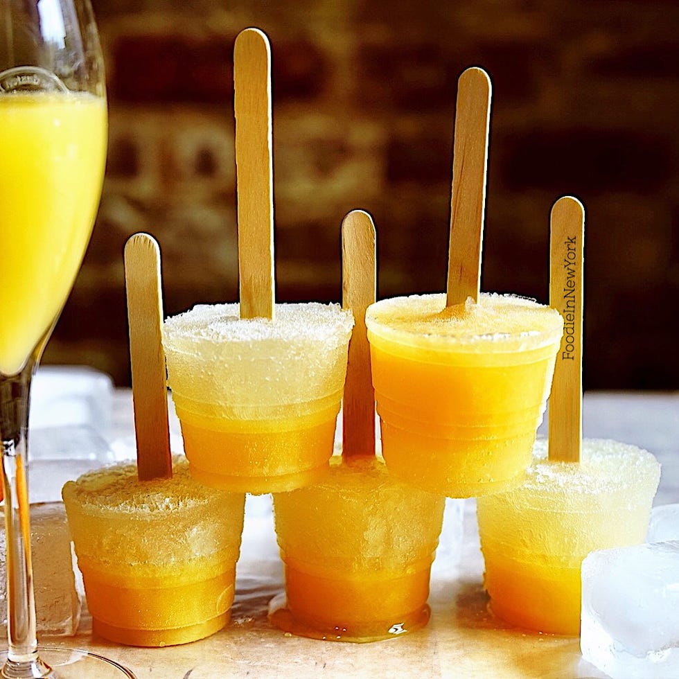 mimosa popsicles