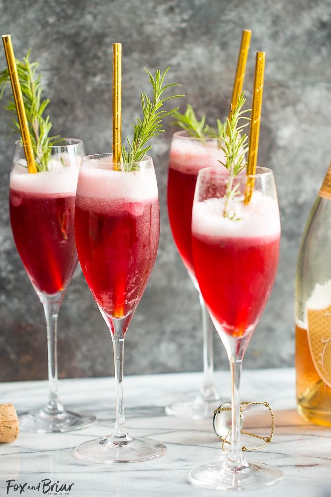 mimosa recipe rose raspberry