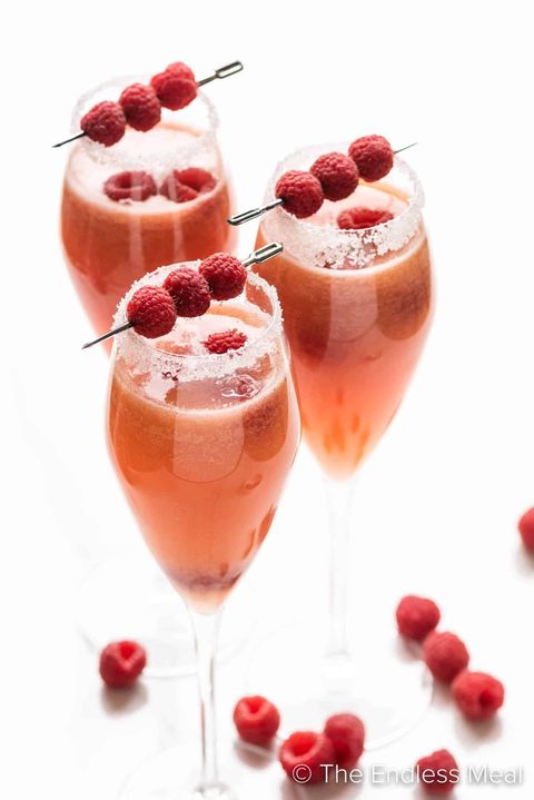 mimosa recipes raspberry mimosa