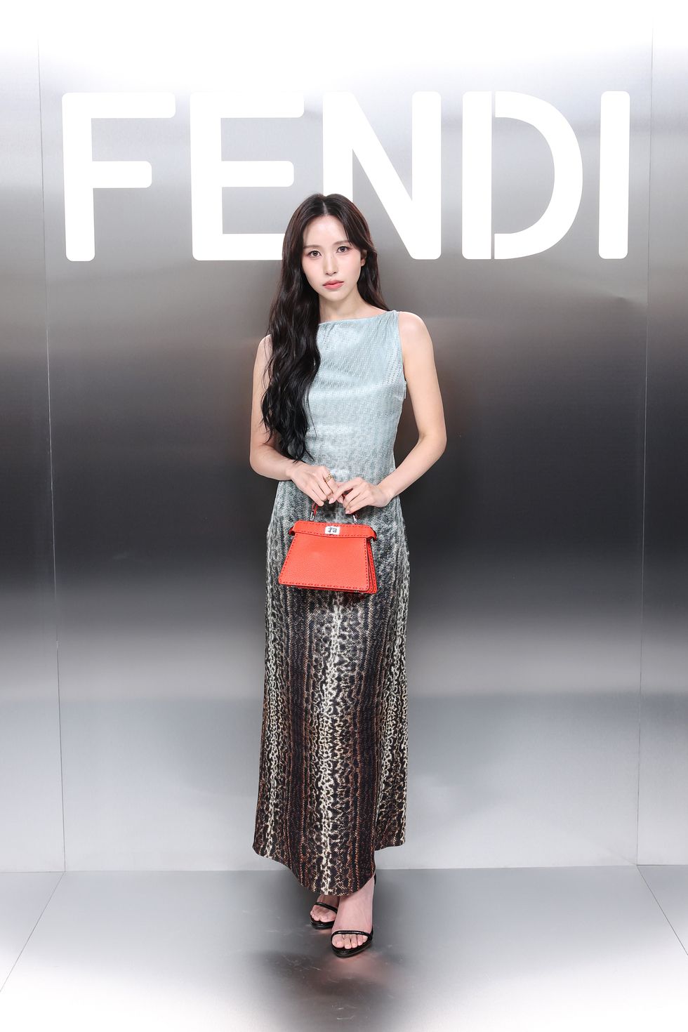 paris, france january 25 mina attends the fendi haute couture springsummer 2024 show as part of paris fashion week on january 25, 2024 in paris, france photo by daniele venturelligetty images for fendi