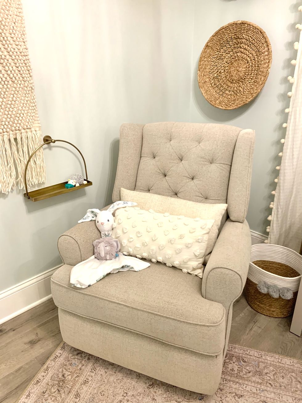 nursery armchair