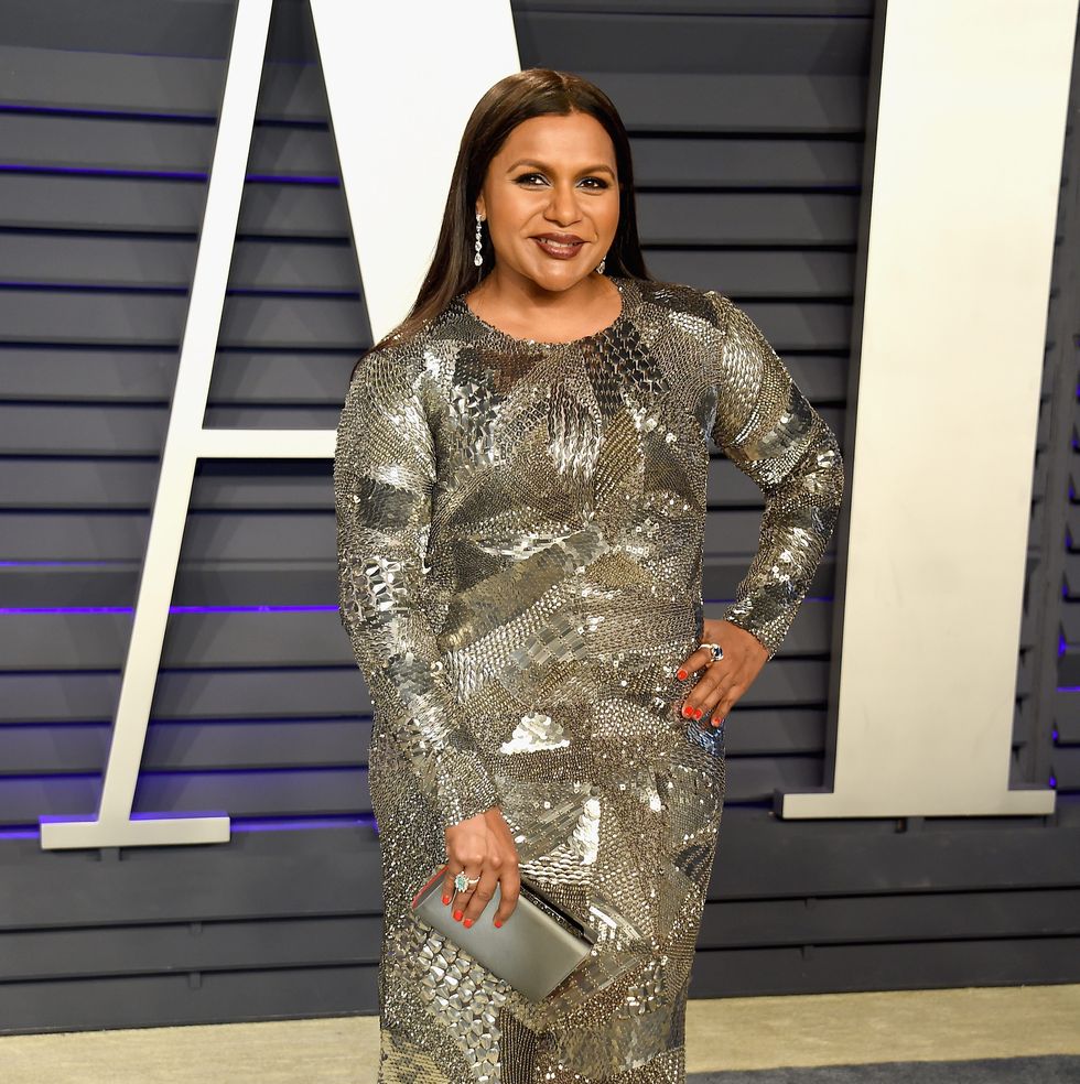 vanity fair after party 2019, mindy kaling