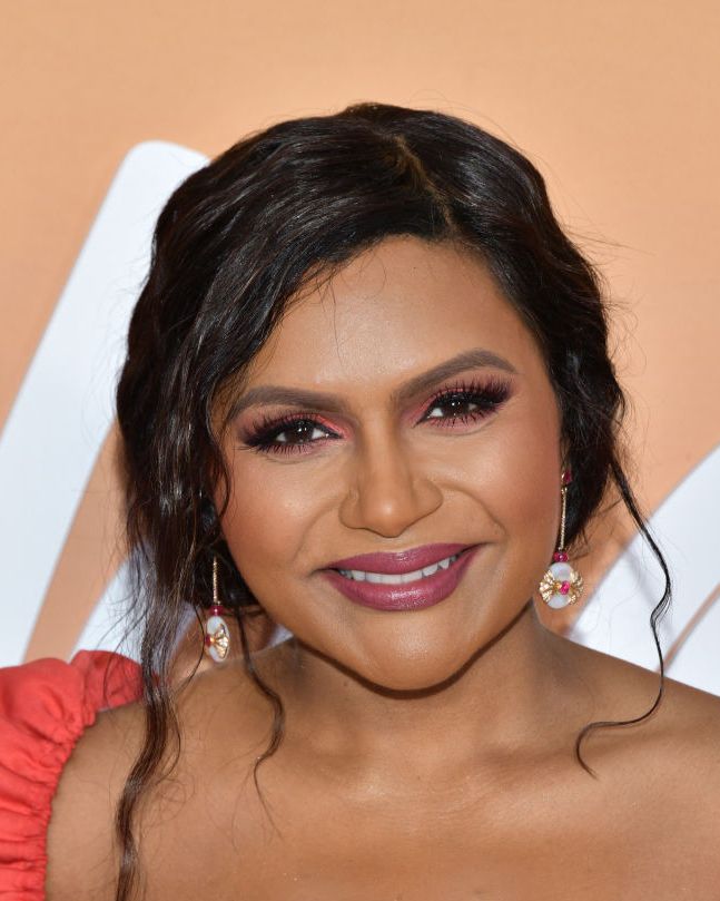 hairstyles for round face mindy kaling