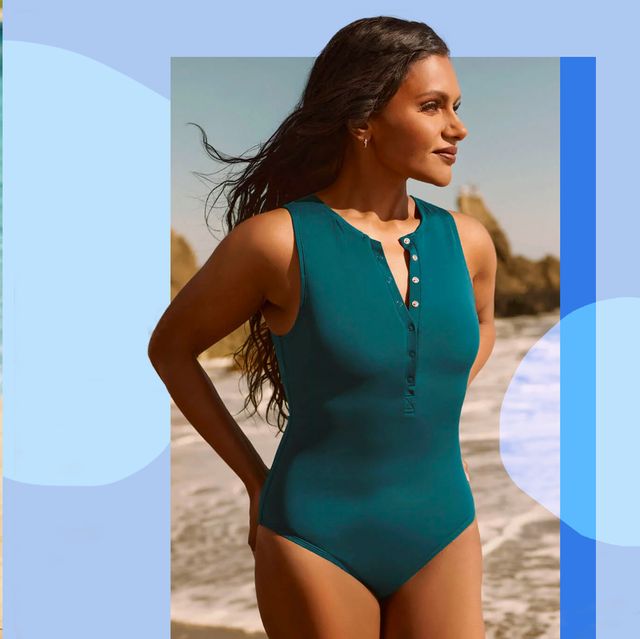 Shop Mindy Kaling's New Swimwear Collection Before You Head to the
