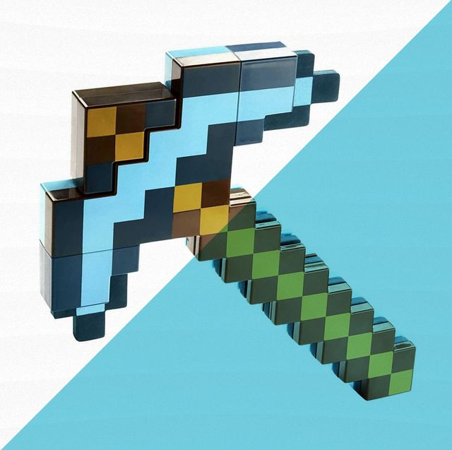 Minecraft Role-Play Accessory Collection, Child-Sized Sword or Pickaxe,  Collectible Gift