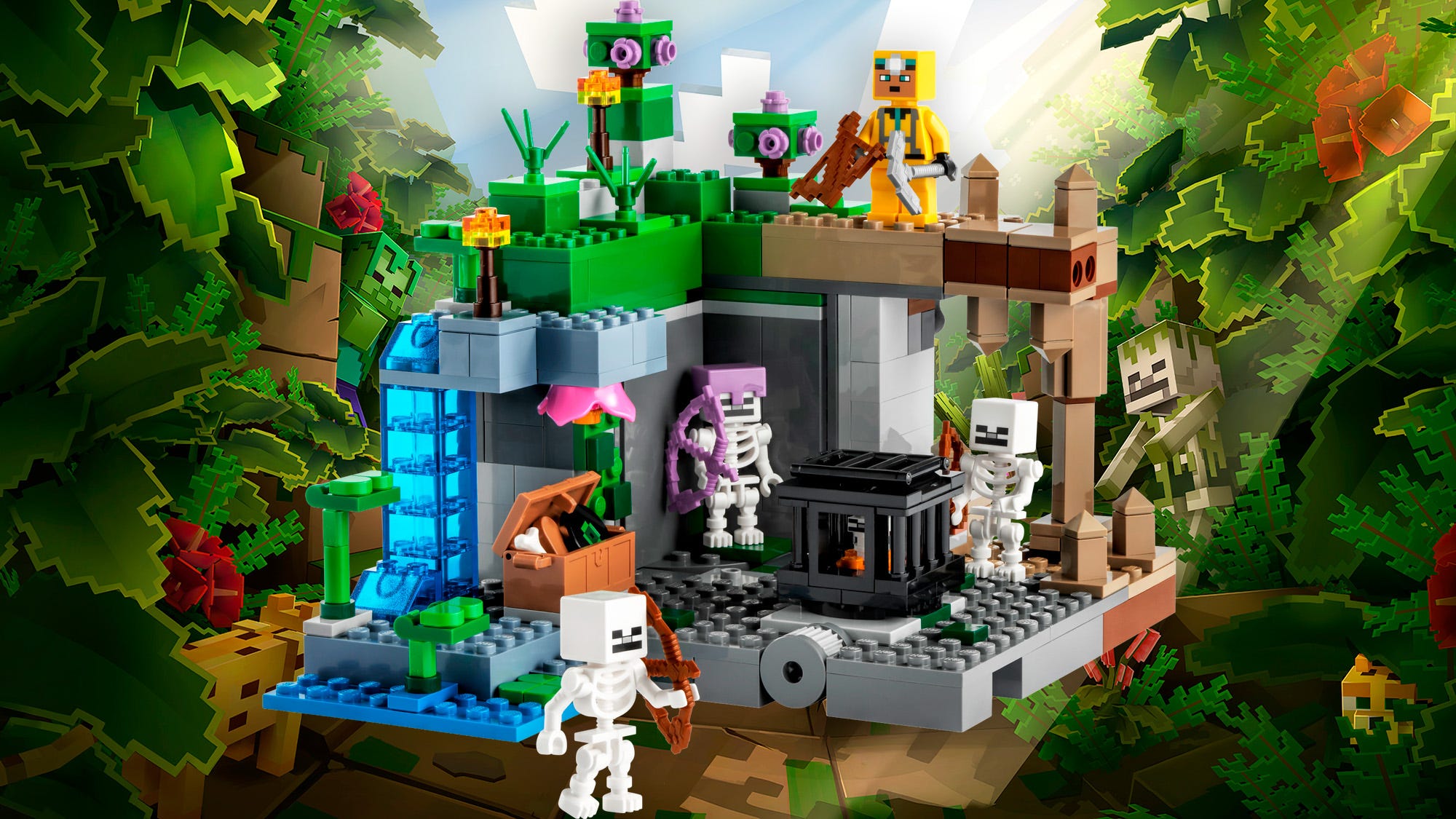 Los 15 mejores LEGO de Minecraft para fans de los videojuegos