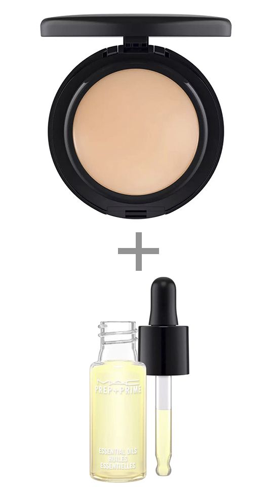 MAC mineralize cream foundation and Essential Oils 