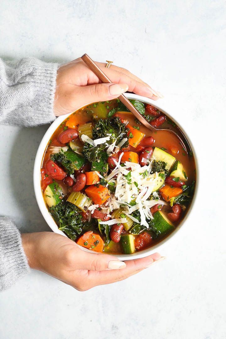 Instant Pot Vegetable Soup - The Recipe Rebel