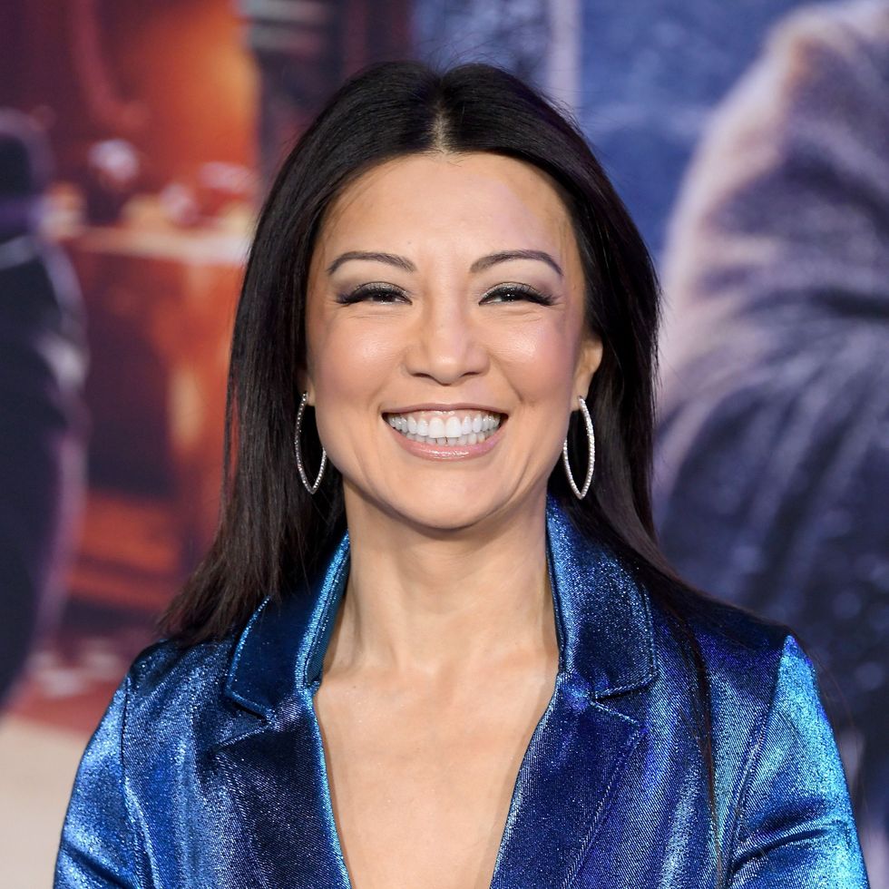 mingna wen at the premiere of jumanji the next level