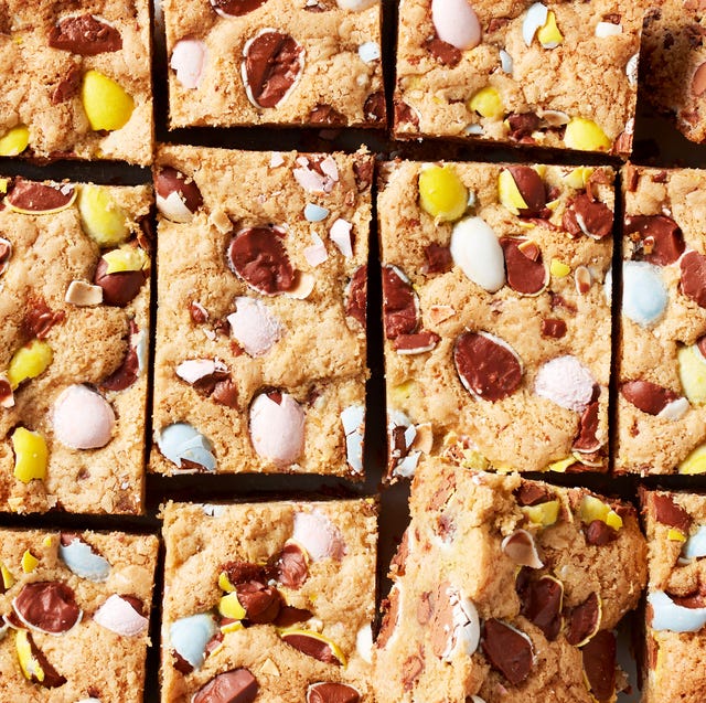 Mini Cadbury Egg Blondies mini cadbury egg blondies
