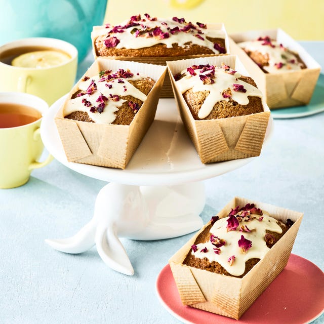mini earl grey loaf cakes