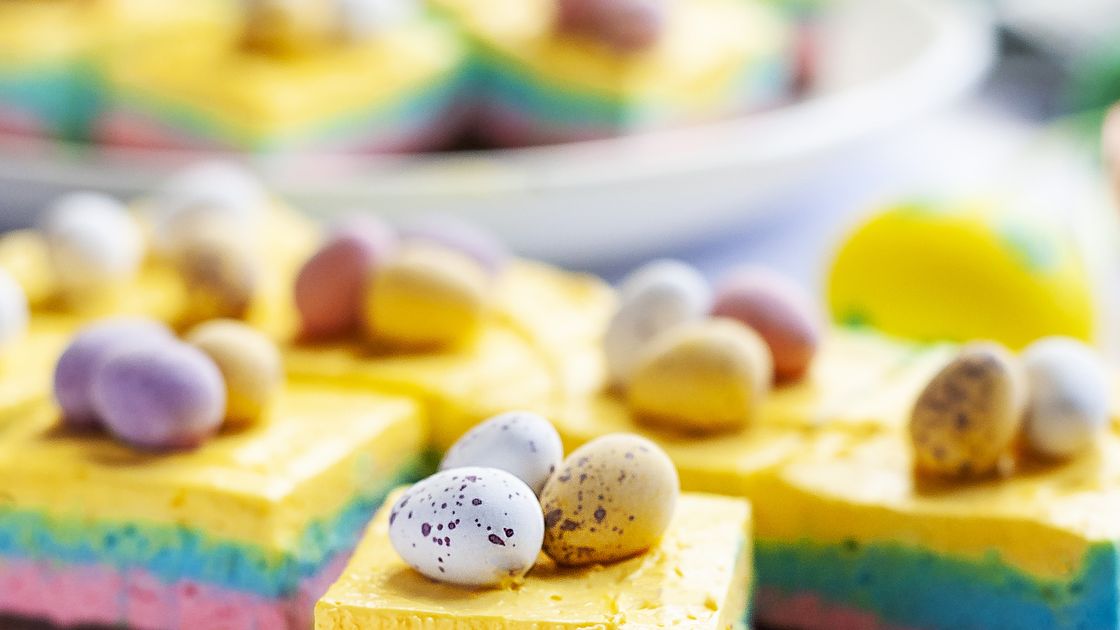 preview for Mini Egg Cheesecake Squares