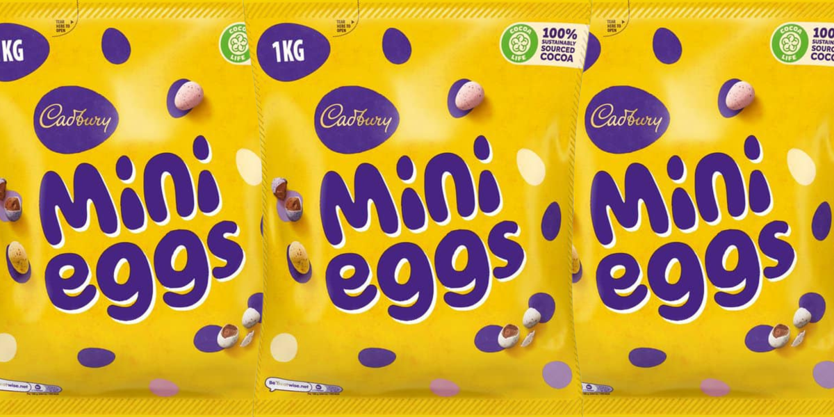 mini eggs 1kg bag