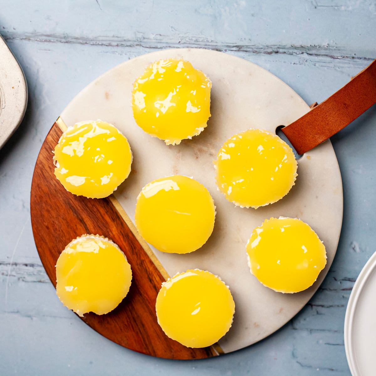 preview for Mini Elderflower and Lemon Cheesecakes