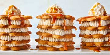 mini no bake gingerbread icebox cakes