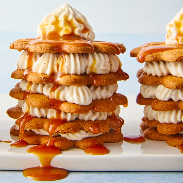 Mini No-Bake Gingerbread Icebox Cakes mini no bake gingerbread icebox cakes