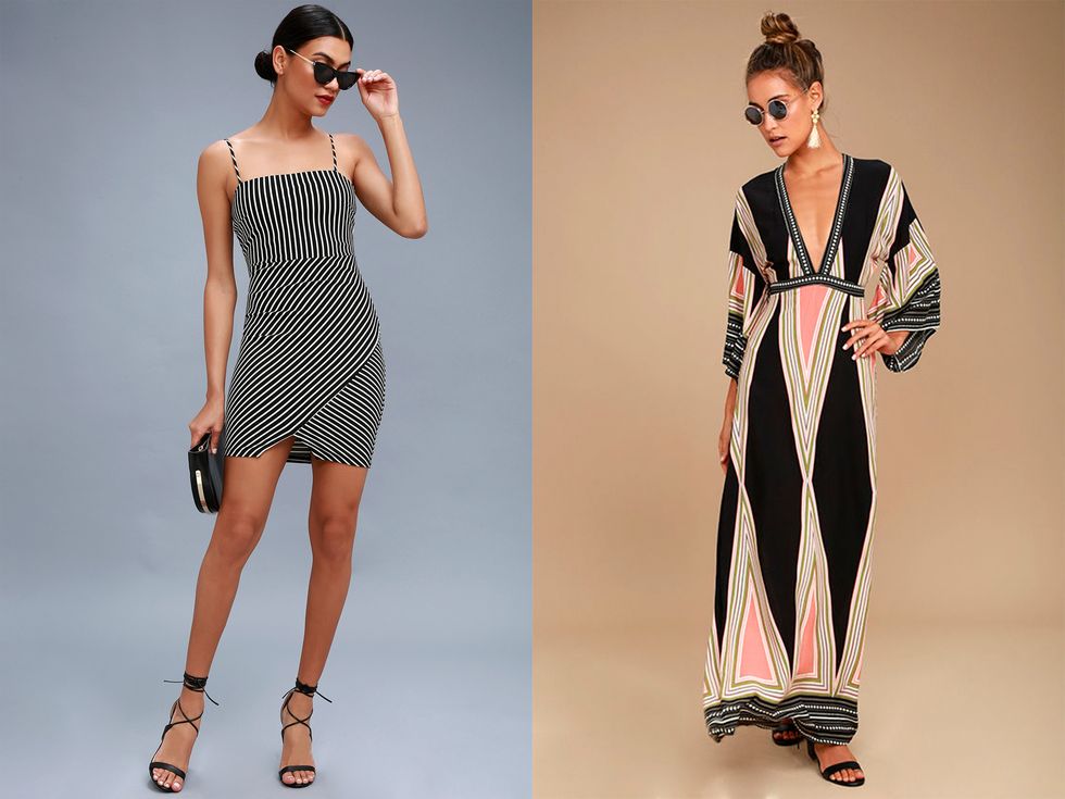 Fashion model, Clothing, Shoulder, Dress, Day dress, Fashion, Black-and-white, Cocktail dress, Sleeve, Neck, 