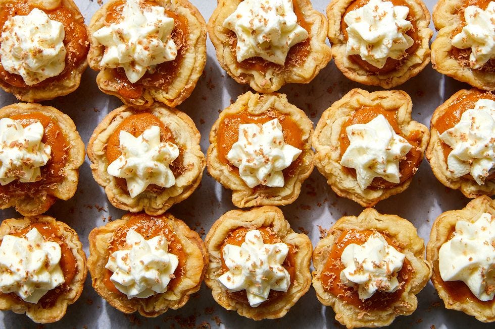 mini pumpkin pies