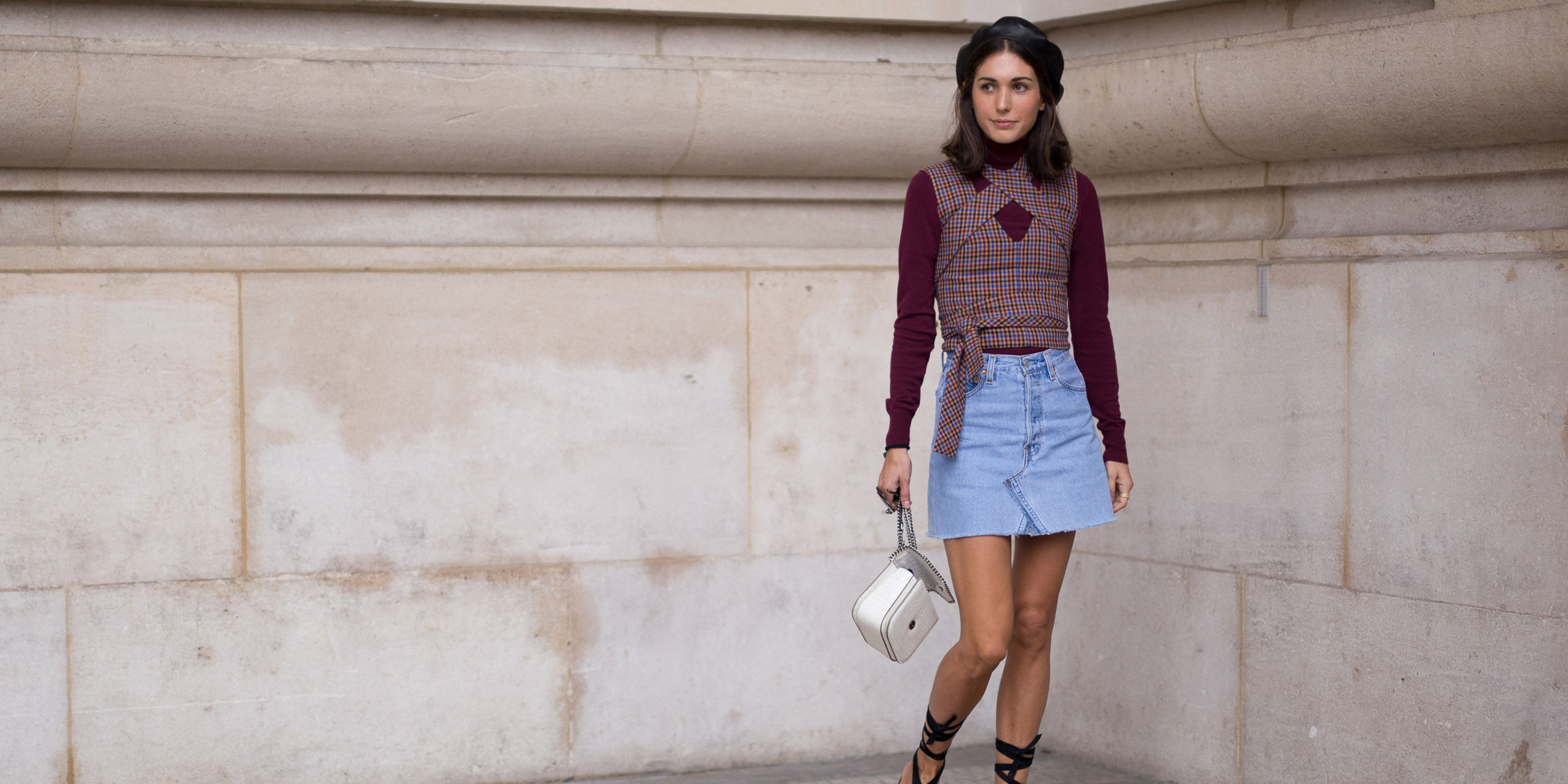 How To Wear A Miniskirt This Season, According To The Street-Style Set