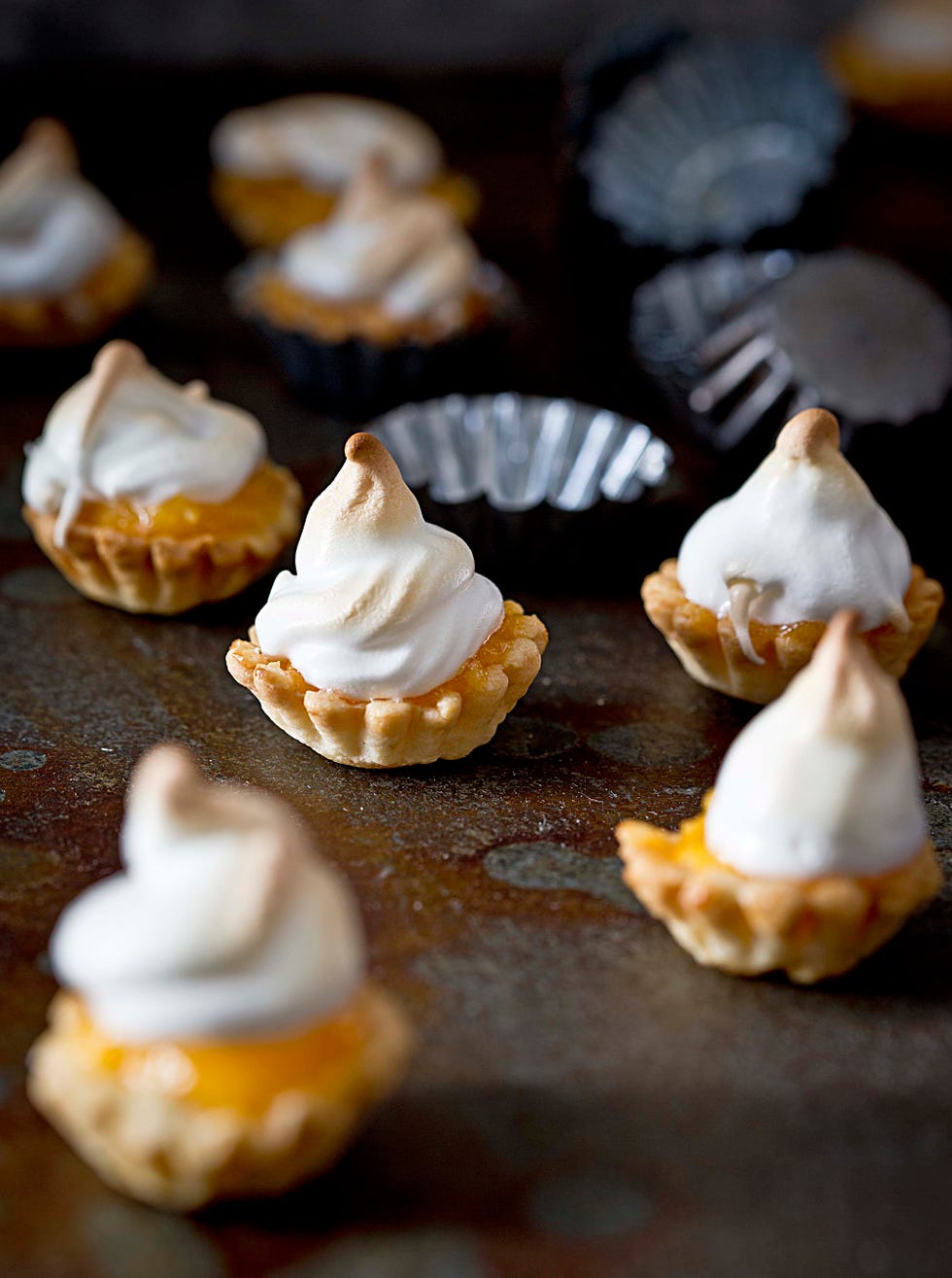 mini tartaletas de limón