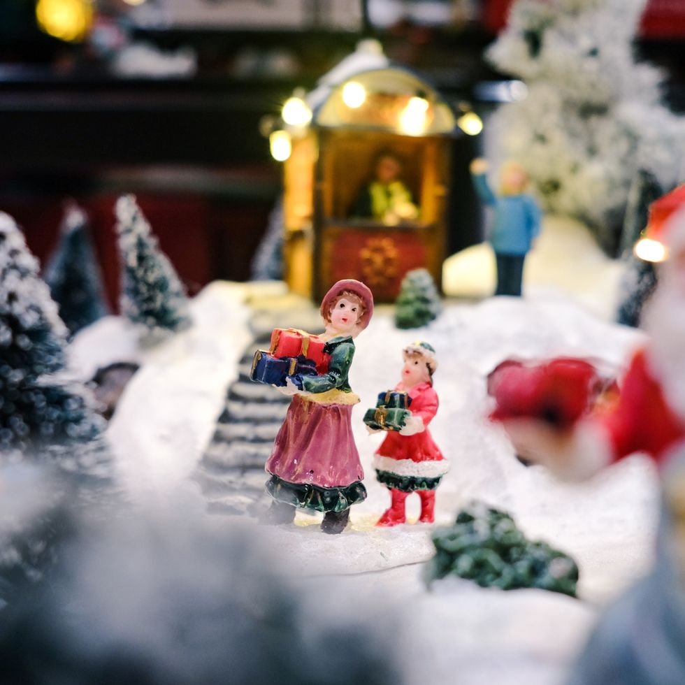 miniature christmas displays